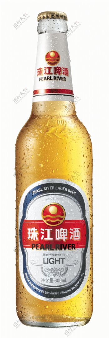 珠江啤酒清醇图片