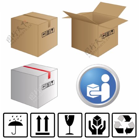 纸箱和纸盒标签