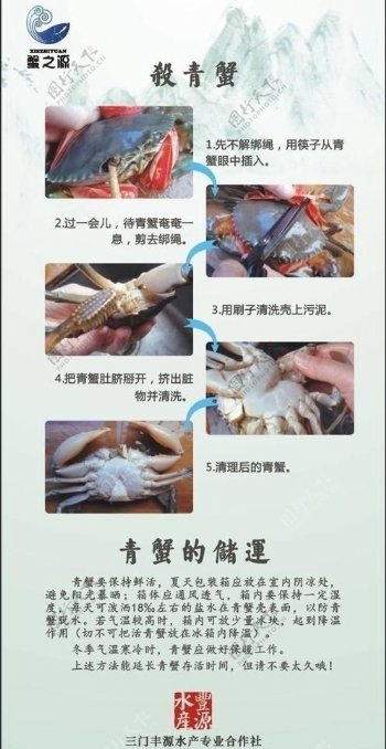 螃蟹产品图片