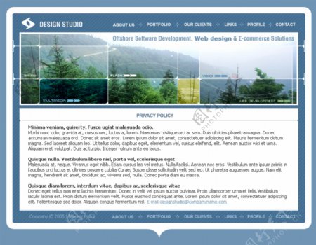 网页设计版式设计