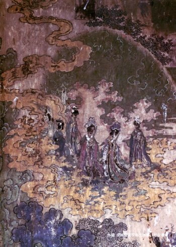 繁峙岩山寺壁画图片