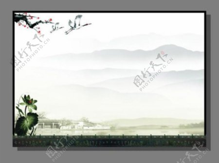 古典中国风矢量背景图片