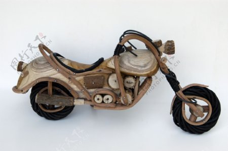 摩托车玩具特写图片