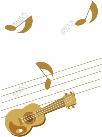 音乐乐器矢量图1