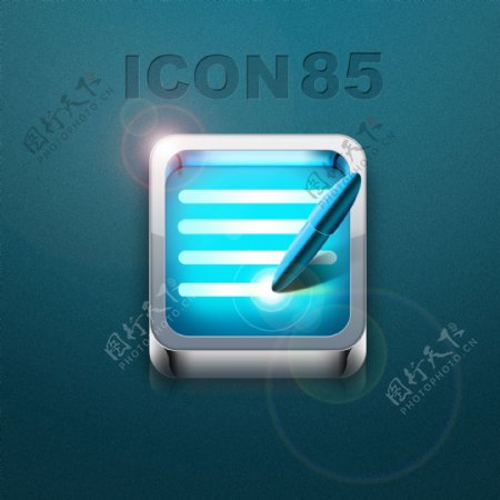 蓝色标签icon图片