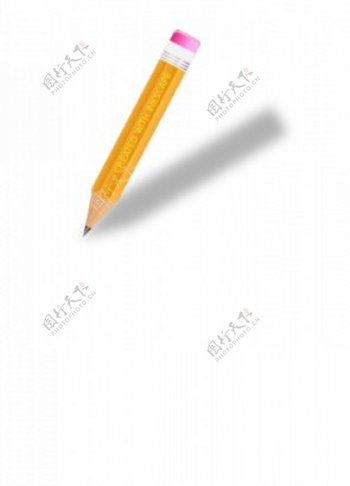 石墨铅笔的矢量图