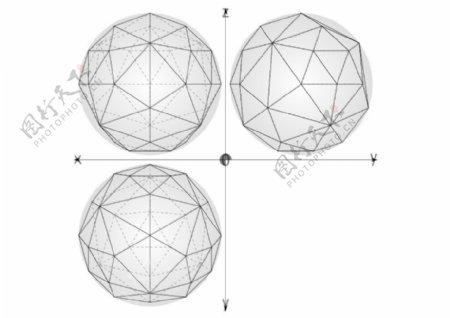 42施工测地线球体从tetrhahedron递归