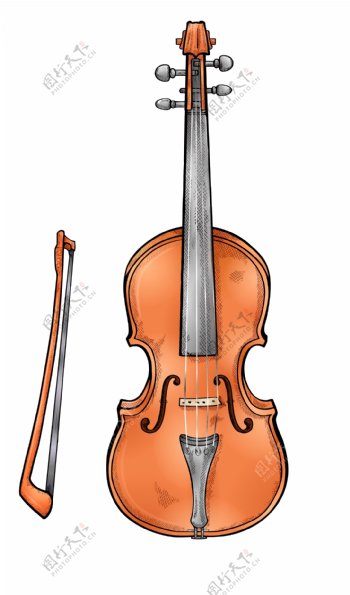 提琴AE模板视频