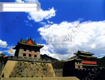 中国自然风光美景古迹世界文化遗产自然景观自然风景摄影图库天空建筑