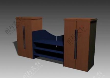 2009最新柜子3D现代家具模型90款51