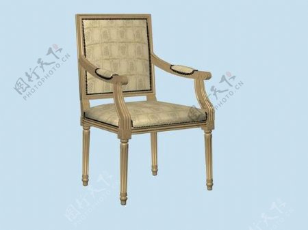 欧式椅子3d模型家具3d模型47