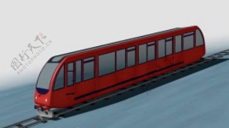 交通运输火车3d模型3d装修模板7