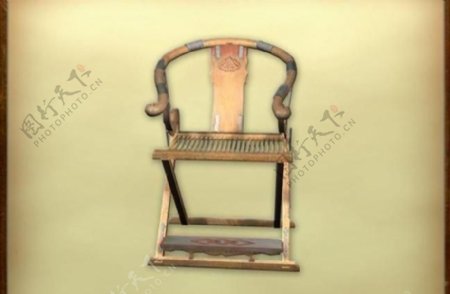 中国古典家具椅子0043D模型