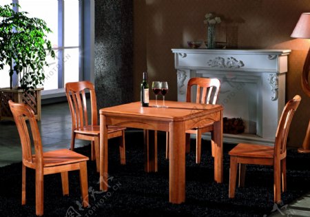 实木餐台餐椅免费图片实木餐台餐椅背景