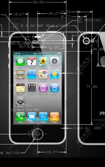 iPhone4模型设计
