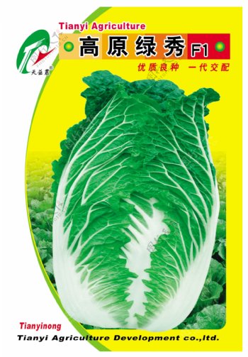白菜种子包装设计图片