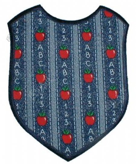 绣花徽章标记花纹苹果家纺免费素材