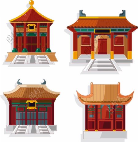 中国古代庙宇建筑
