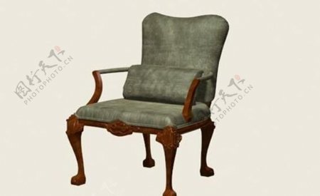 传统家具椅子3D模型A049