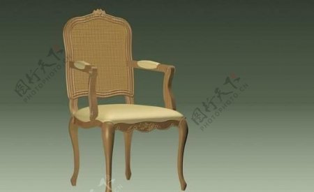 传统家具椅子3D模型A024