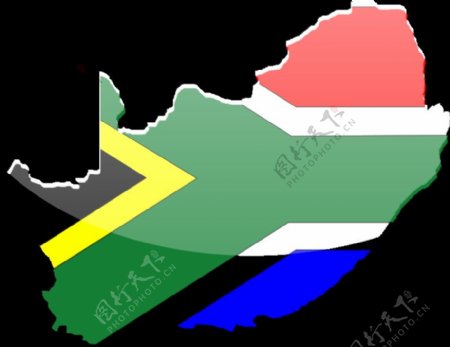 南非国旗的2