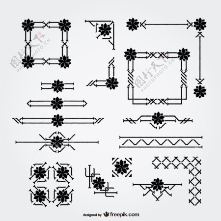 花纹边框图片