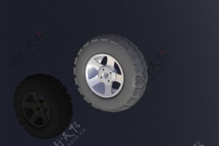 轮胎轮辋组件