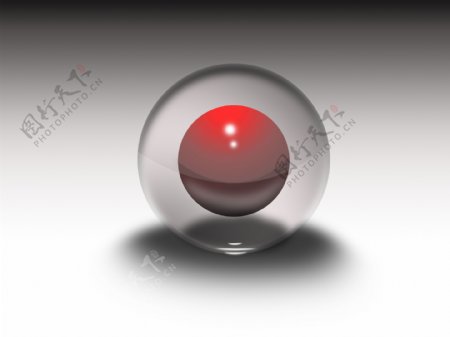 桌面图片水晶球3D球下载