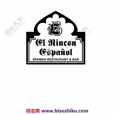 ElRinconEspanollogo设计欣赏昆内特拉林康西班牙语标志设计欣赏