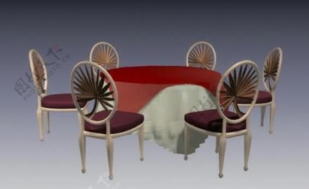 当代现代家具椅子3D模型A076