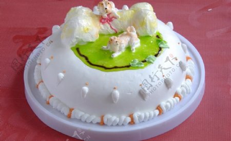 生日蛋糕生肖狗