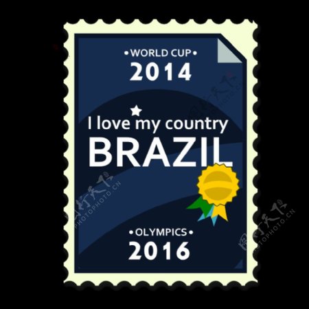 巴西20142016邮票
