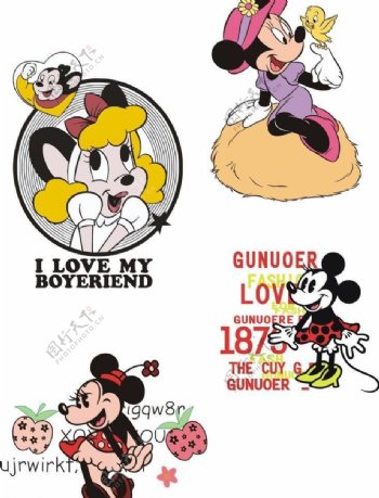 米老鼠卡通图片