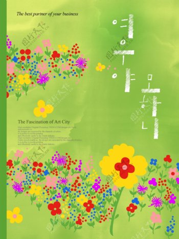 韩国新潮时尚城市艺术海报