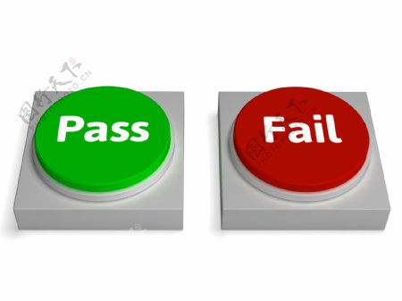 通过按钮显示通过或失败失败