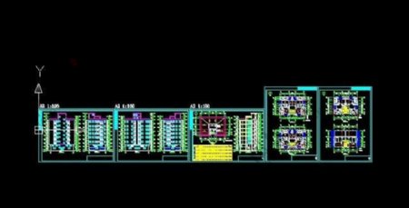 7层实用型现代住宅楼施工设计图