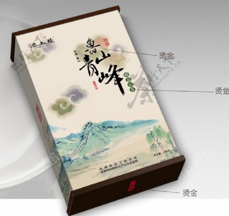 茶包装礼盒平面图图片