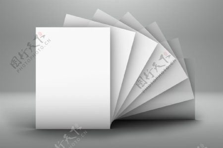 白纸板设计PSD源文件