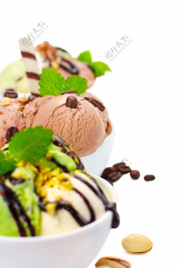 甜品海报冰淇淋模版图片