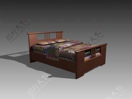 常见的床3d模型家具3d模型121
