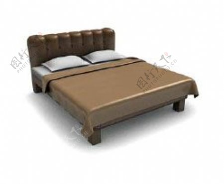 国外床3d模型家具模型41