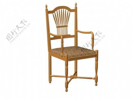 欧式椅子3d模型家具图片4