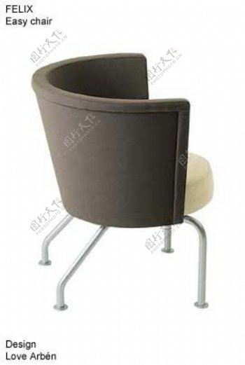 国外精品椅子3d模型家具效果图6