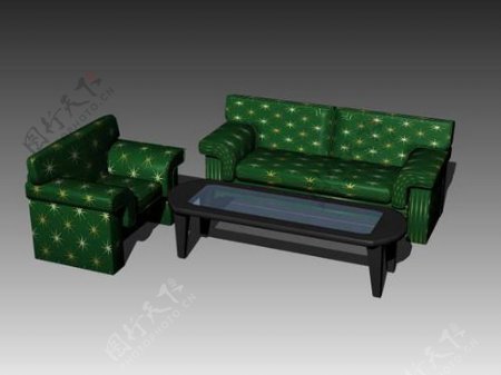 常用的沙发3d模型家具效果图267