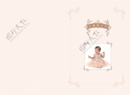 米妮公主凡尔赛儿童模板影楼魔法书DVD52