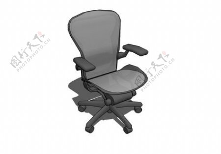 办公家具办公椅3d模型3d素材模板31