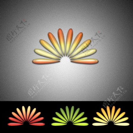 花瓣logo设计图片