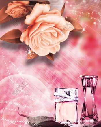 浪漫玫瑰香水