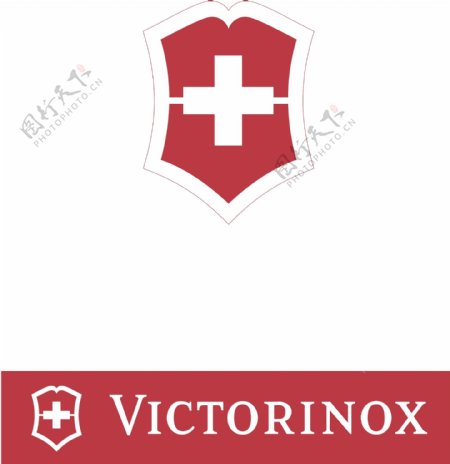 户外品牌瑞士军刀Victorinox矢量logo