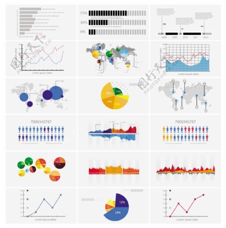 商务金融数据分析统计图片